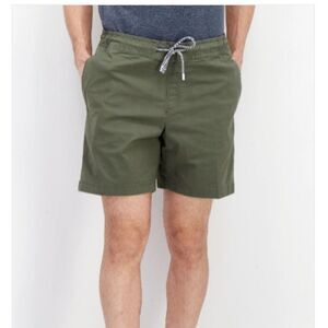 NWT MEN'S PERRY ELLIS GOLF CASUAL 4 POCKET COTTON PULL ON ELASTIC BAND SHORTS XL